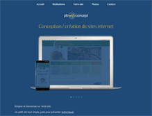 Tablet Screenshot of pbwebconcept.com